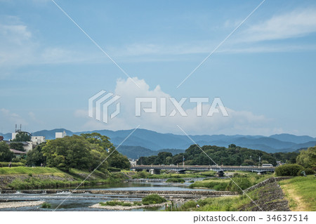 鴨川風光 鴨川風光 34637514