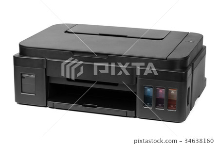 Printer isolated on white background Printer isolated on white background 34638160