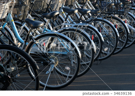 bicycle parking space bicycle parking space 34639136