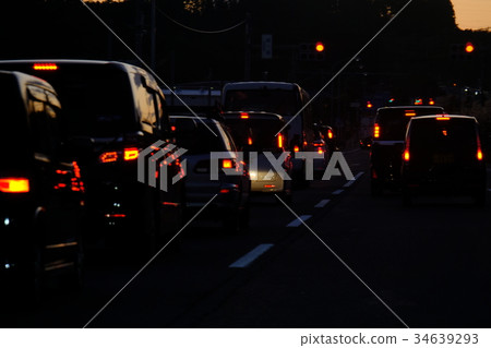 交通堵塞交通堵塞 34639293