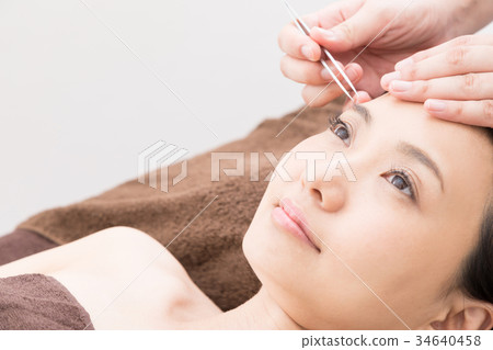Exte Beauty Beauty Beauty Woman Beauty Beauty Salon Young Woman 34640458