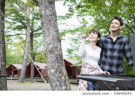 戶外燒烤準備 戶外燒烤準備 34640685