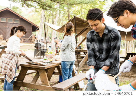 Outdoor BBQ 34640701