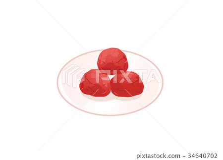 Salted plum  34640702