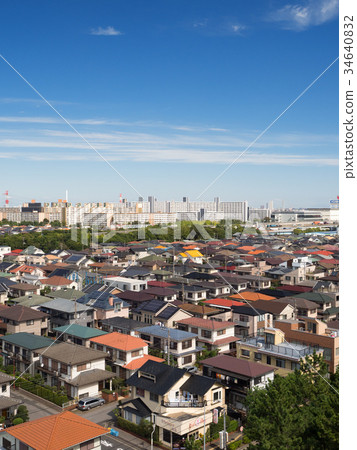 東京附近的住宅區 東京附近的住宅區 34640832