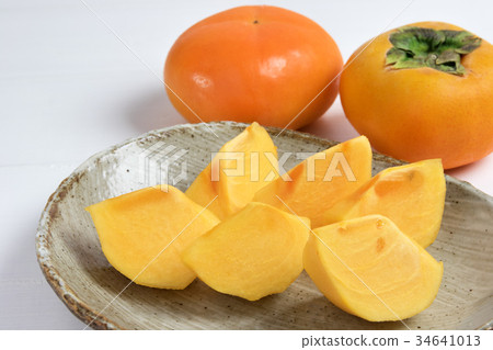 Autumn taste persimmon Autumn taste persimmon 34641013