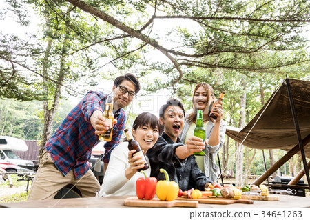 Outdoor BBQ 34641263