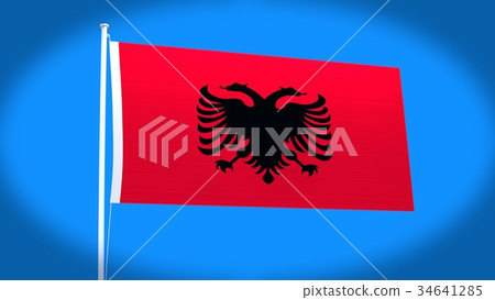 Albanian flag 34641285