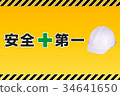 Safety first panel helmet motto 34641650