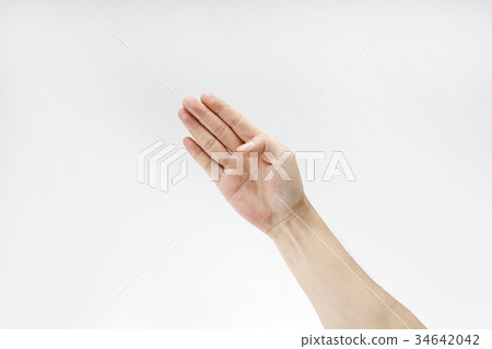 Hand pose hand expression palm palm hand sword | stock photos | Hand pose Hand pose hand expression palm palm hand sword | stock photos | Hand pose 34642042