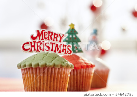 Muffin, christmas Muffin, christmas 34642783