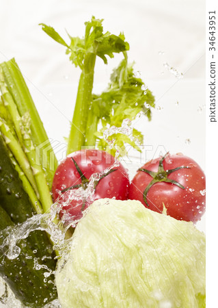 西紅柿，生菜 34643951