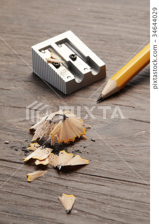 Pencil, pencil sharpener 34644029