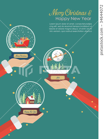 Merry christmas and Happy new year Merry christmas and Happy new year 34644072