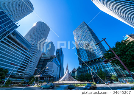 《愛知縣》名古屋站/都市風景 34645207