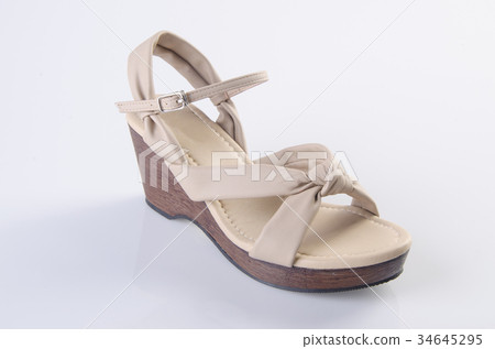 shoes, ladies shoes on background. 34645295