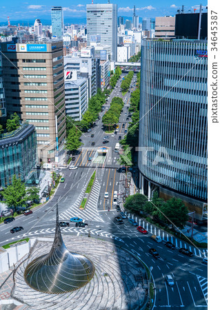 圖庫照片: 愛知愛知縣名古屋名古屋車站廣場·城市景觀