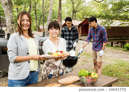 Outdoor BBQ 34645778