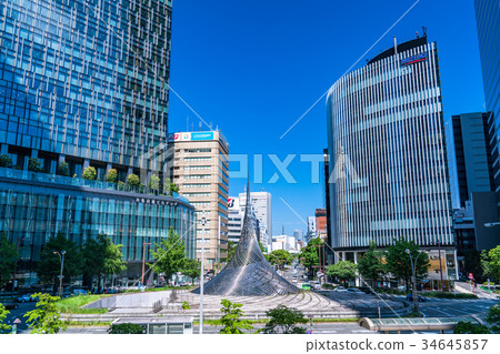 《愛知縣》名古屋車站前/都市風景 34645857