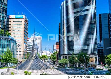 《愛知縣》名古屋車站前/都市風景 《愛知縣》名古屋車站前/都市風景 34645859
