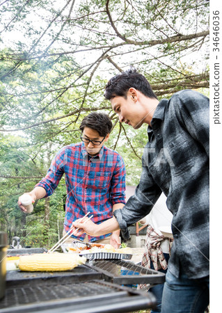 Outdoor BBQ 34646036