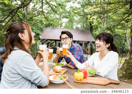 Outdoor BBQ 34646115