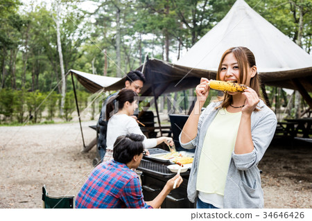 Outdoor BBQ 34646426