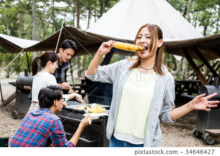 Outdoor BBQ 34646427