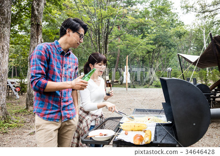 Outdoor BBQ 34646428