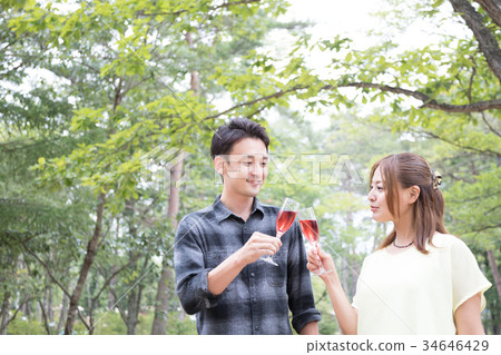 Celebration wine champagne 34646429