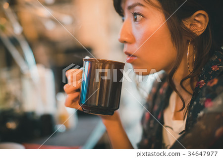 beverage, coffeecup, female 34647977