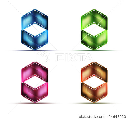 Blank arrow web buttons - Stock Illustration [34648620] - PIXTA