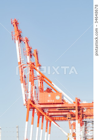 神戶港島的大型艦隊 34648678