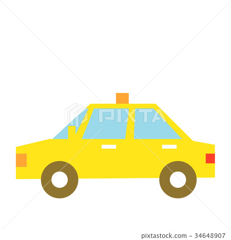 Yellow taxi 34648907