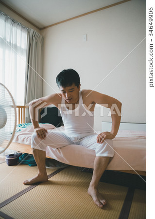 get up, getting up, daddy 34649906