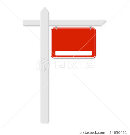 For Sale Sign - Stock Illustration [34650431] - PIXTA