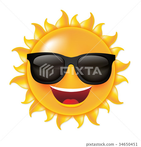 Sun With Sunglasses 34650451