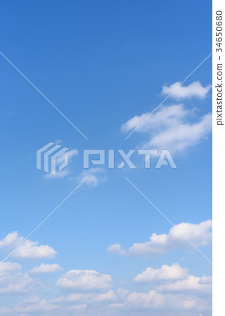 刷新的藍天背景材料 刷新的藍天背景材料 34650680