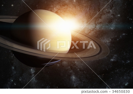 Solar System - Saturn. 34650830