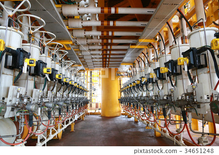 Manifold line of oil and gas production 34651248