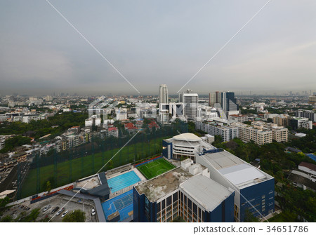 Phra Khanong, Sukhumvit Road in Khlong Toei, Bangkok city, Thail 34651786