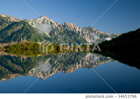 Happo Pond和Hakuba Miyama(夏季) Happo Pond和Hakuba Miyama(夏季) 34653796