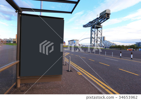 billboard in the road 34653962