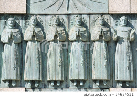 Japan 26th saint monument 'Ascension of Ascension' 34654531
