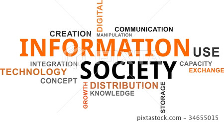 word cloud - information society 34655015