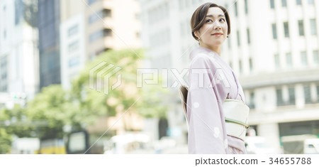 和服女性 34655788