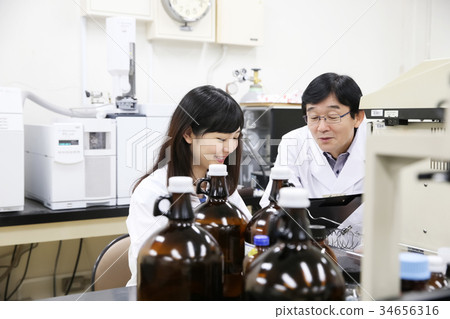 Researcher Male and Female 34656316