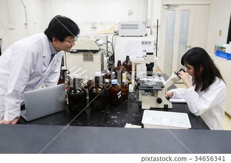 研究員男女 34656341