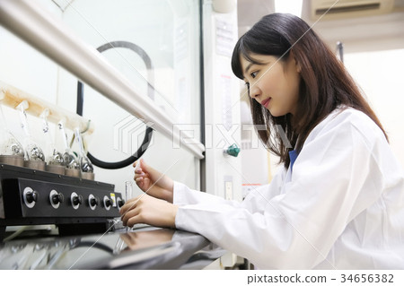 Researcher Woman 34656382