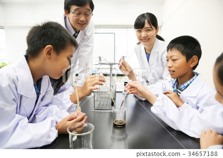 Chemistry class experiment Chemistry class experiment 34657188